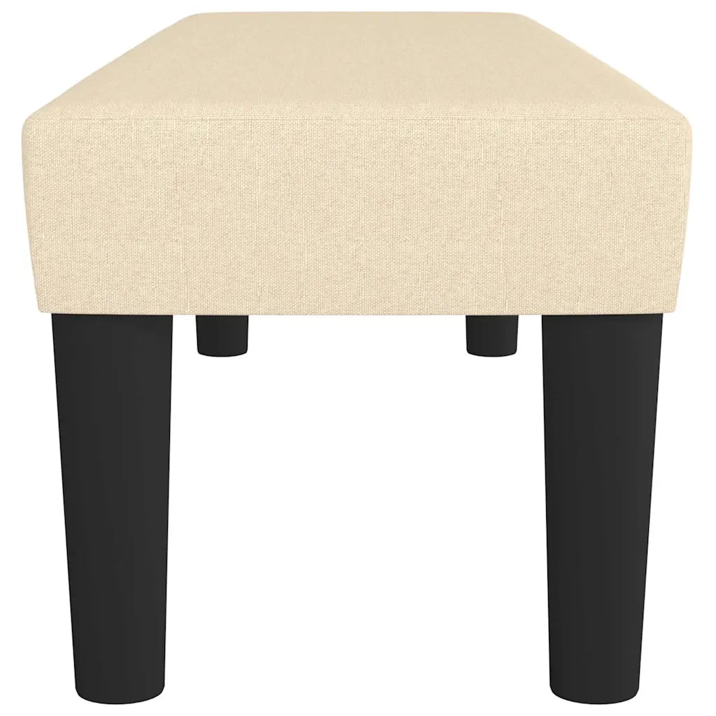 Panca Crema 100x30x30 cm in Tessuto CFW8669359