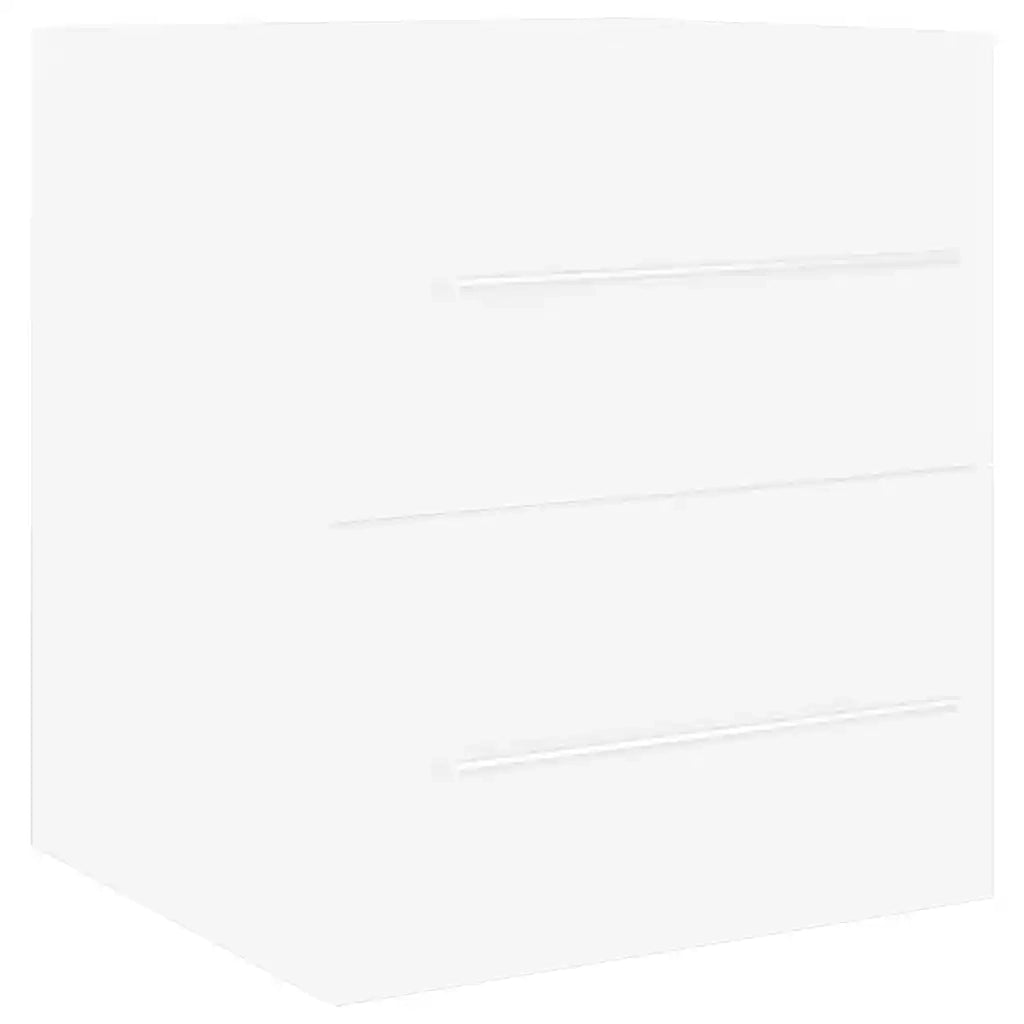 Mobile Lavabo | Armadio Lavabo Bianco 41x38,5x48 cm in Legno Multistrato