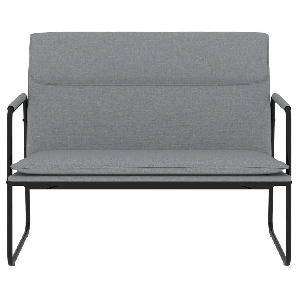 Panca Grigio Chiaro 100x64x80 cm in Tessuto CFW5594246