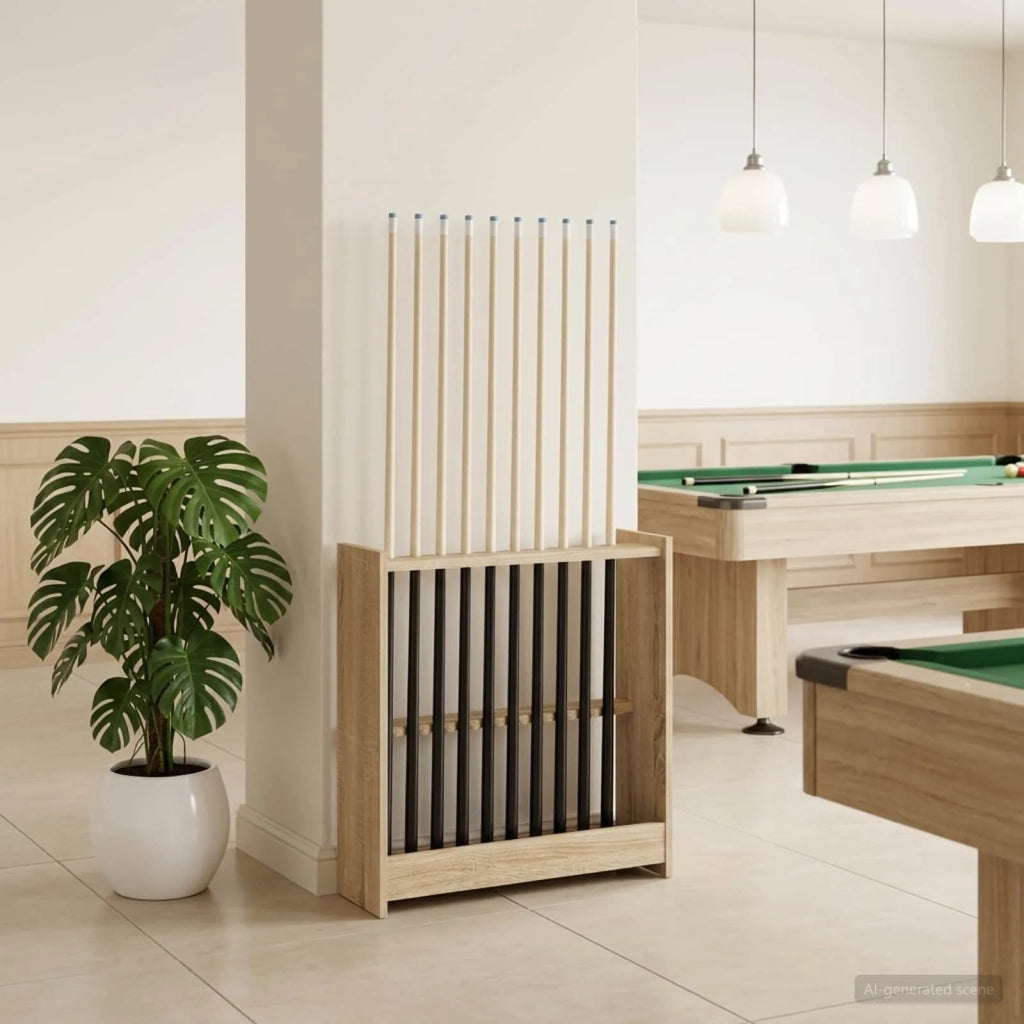 Supporto per stecche da biliardo Legno ingegnerizzato Sonoma 8006766
