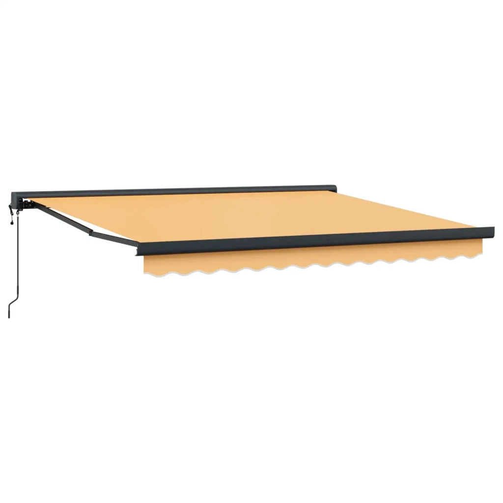 Tenda da Sole Sabbia 300 x 250 cm Poliestere e Alluminio 3425896