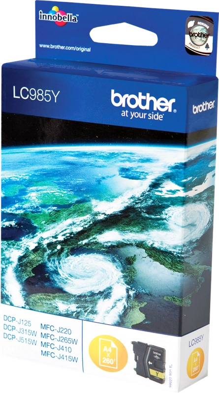 Brother LC985Y cartuccia d'inchiostro 1 pz Originale Giallo