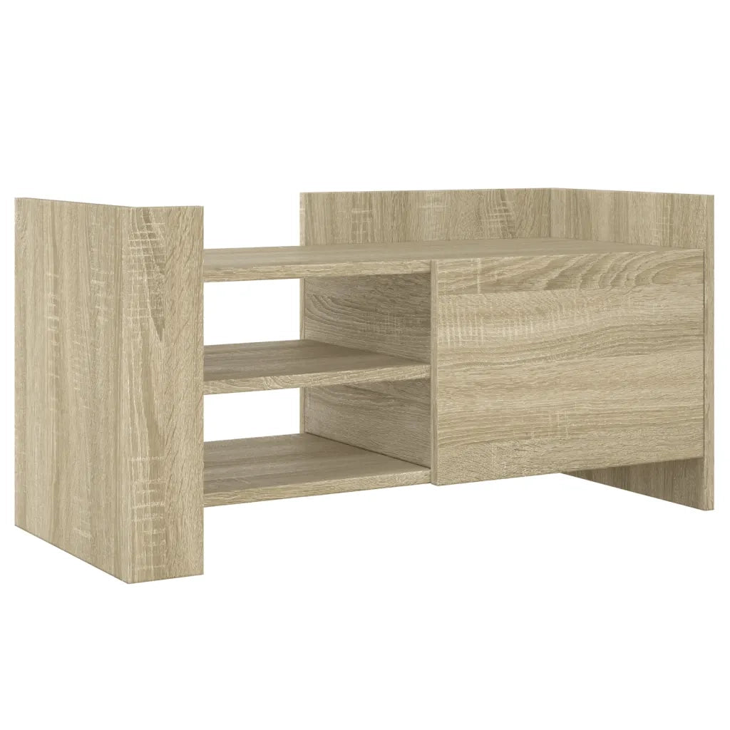 Mobile Porta TV-Mobile per TV-Credenza TV Rovere Sonoma 80x35x40 cm in Legno Multistrato