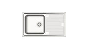 Lavello acciaio inox 1 vasca sx