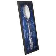 Quadro in metallo con vetro 33x2,5x93h