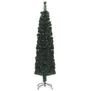 Albero Natale | Decorazioni natalizie Artificiale Sottile Supporto 150 cm Fibra Ottica