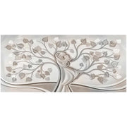 QUADRO TELA  PICTURES ALBERO ABBRACCIO MIX 122x52 CM