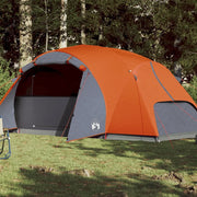 Tenda da Campeggio Crossvent 8 Persone Arancione Impermeabile