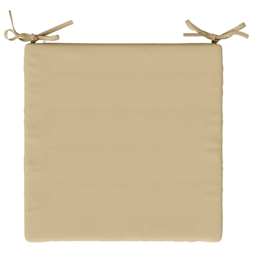 Cuscini per Sedia in 4 Pezzi SOEST 4 pz 100% Poliestere Beige 944453