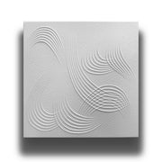 10 o 20mq (40 oppure 80 pezzi) di pannello decorativo 3D a soffitto in EPS isolante 50x50cm MIRAZ - Pacco da 10 metri quadrati