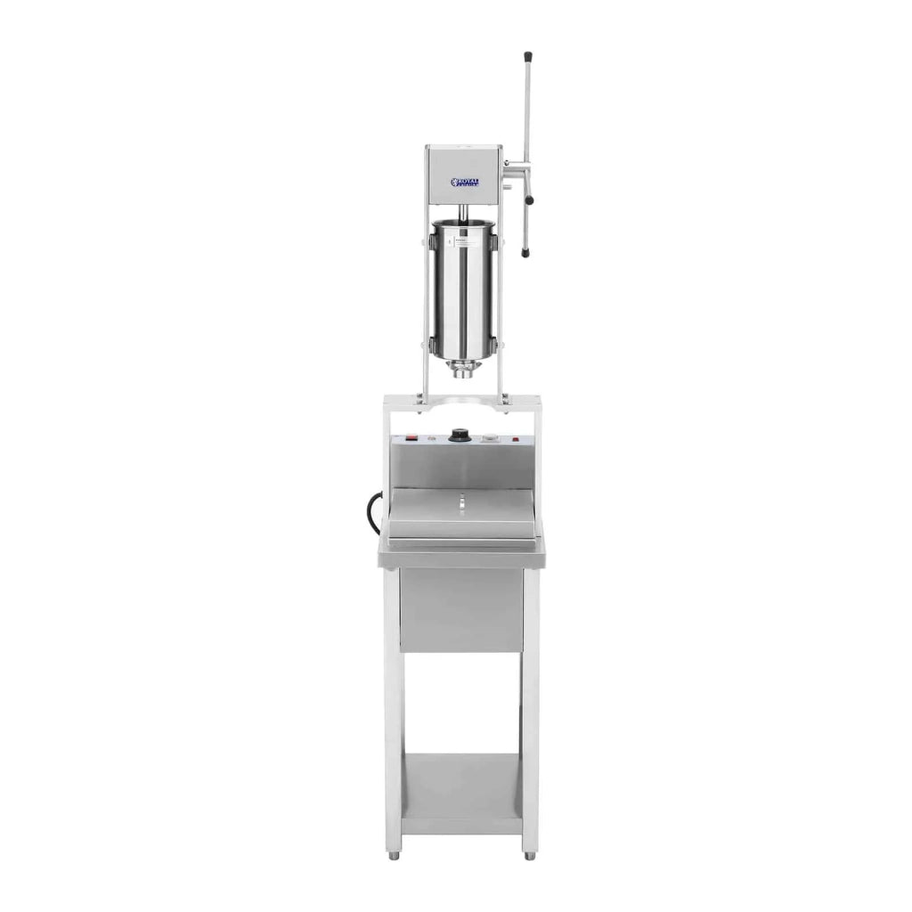 Pressa per Churros e Chichis Elettrodomestico Professionale (5 Litri 5 Ugelli Acciaio Inox) 14_0004888