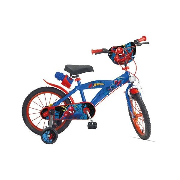 Bicicletta mandelli 120145115 marvel sport one con rotelle blu e rosso
