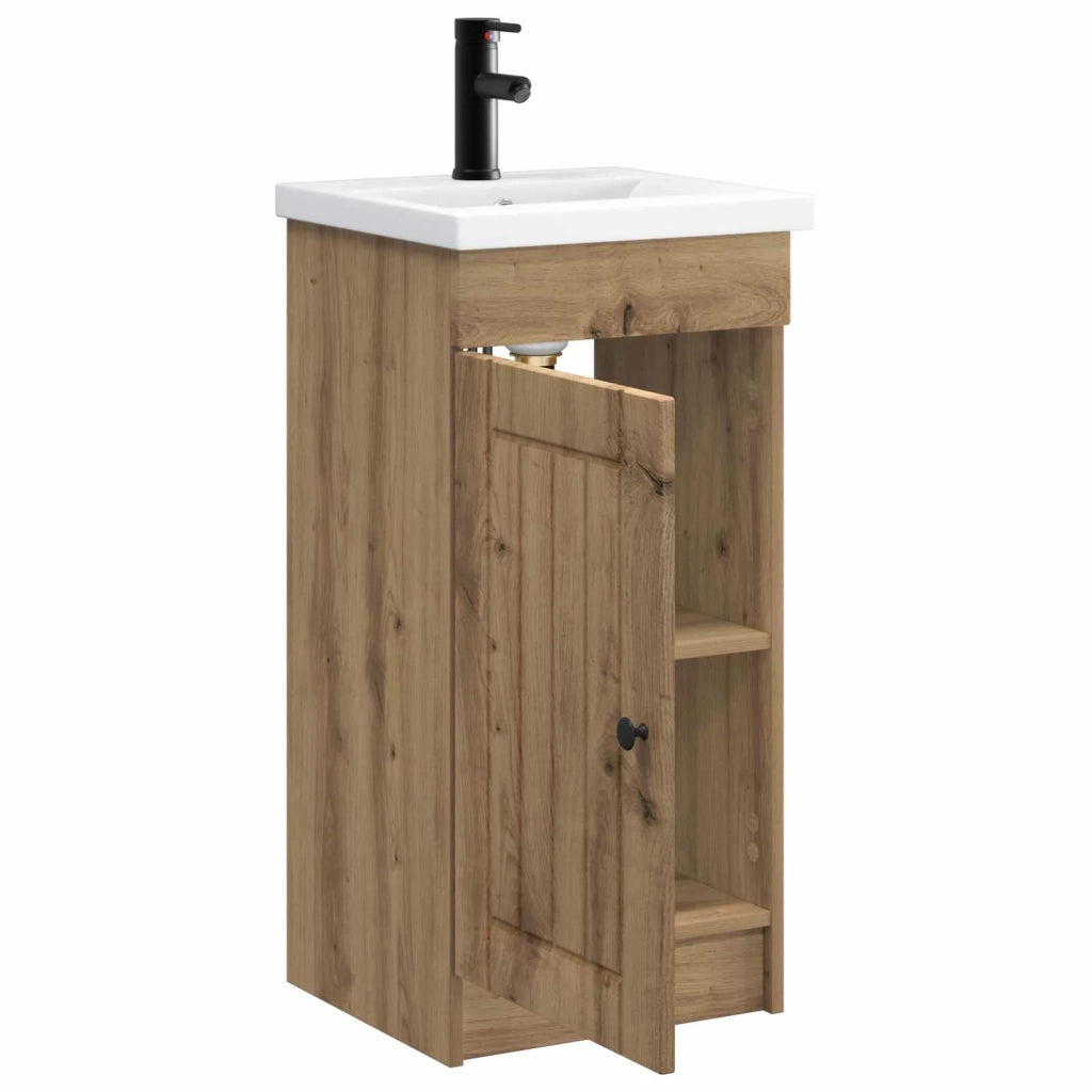 Mobile da bagno con lavabo Rovere Artigianale 42 x 40 x 84,5 cm