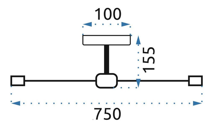 Lampada Ragno Black Gold APP503-10C