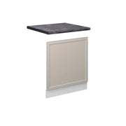 Pannello frontale Fame-Line GrigioBeige/Bianco 60 cm, PL Antracite Vicco