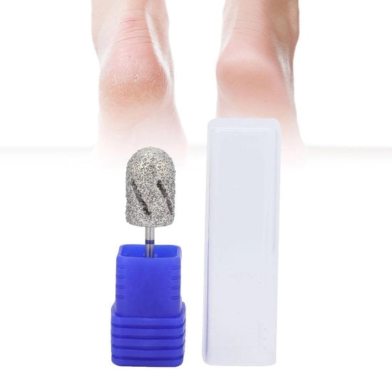 Pedicure per unghie professionale con borsetta per smussare e levigare - Corrosione resistente - Materiale di alta qualità - Pedicure bit
