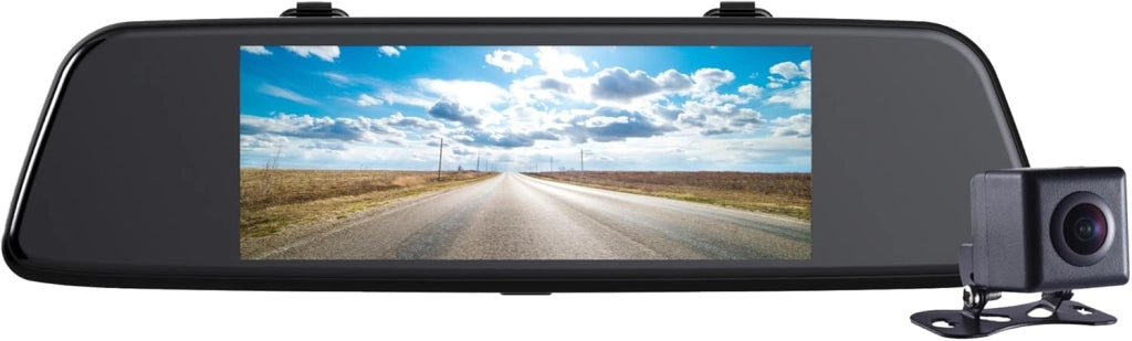 VREC-170RS Telecamera da cruscotto: telecamera frontale con registrazione Full HD, grandangolo a 170°, localizzazione GPS, monitoraggio del parcheggio, display LCD da 3", controllo tramite app
