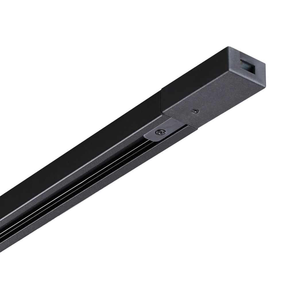 Binario Per Interno Collezione LINK Nero 3000Mm Materiali Plastica Alluminio Ideal Lux