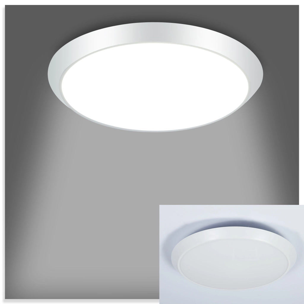 ZMH Lampada da soffitto plafoniera LED sensore movimento 15W 4000K per interni corridoio