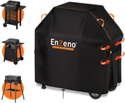 Grillhoes Weerbestendig, 90x70x110cm, Gasgrillhoes, Grillbeschermhoes Stofdichte, 90x70x110cm, Zwart