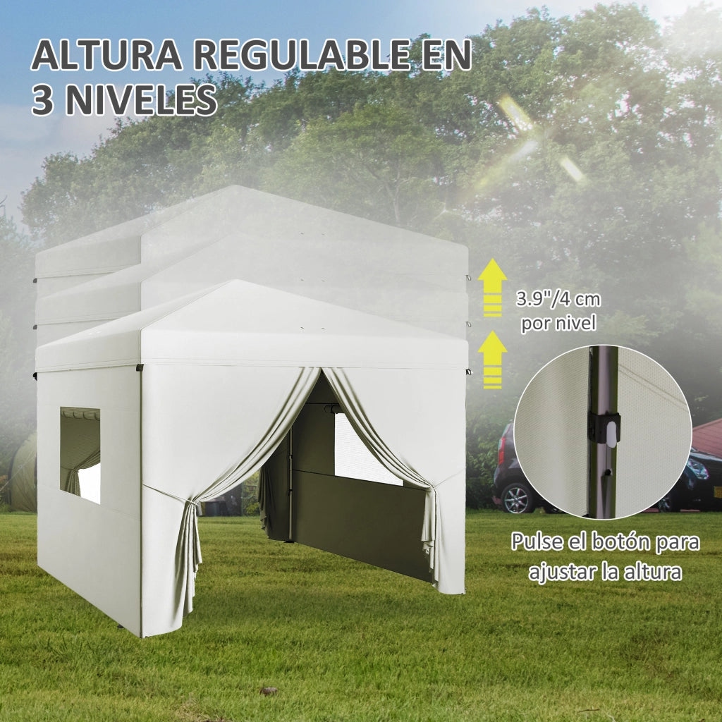 Tenda da Giardino ¨C Minimal ¨C 300x300 cm Bianco