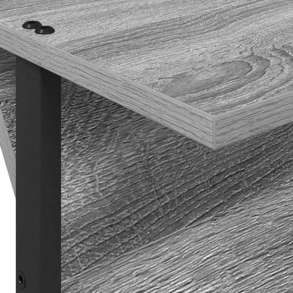 Scaffale per riviste Grigio Sonoma 68 x 40 x 123.5 cm