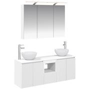 Set di Armadi da Bagno 4 pcs Bianco 100 x 14,5 x 70 cm 3406335