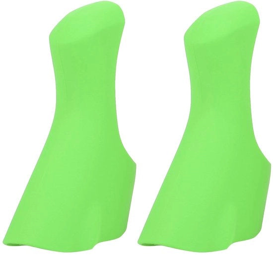 Manubri da bicicletta Ergonomici - Antiscivolo - Assorbimento shock - Sostenibili - Silicone - 2 pezzi - Manubri da bicicletta con antiscivolo