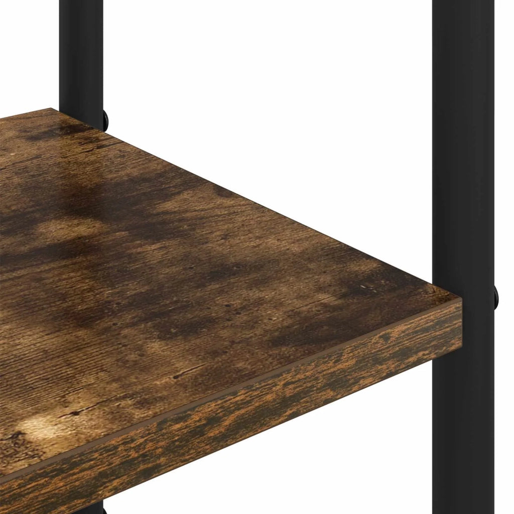 Appendiabiti con panca per scarpe Rovere Fumo 8012046