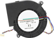 Blazer centrifugale leggero con doppio cuscinetto a sfera per barbecue Datacenter router schaltkästen 12V