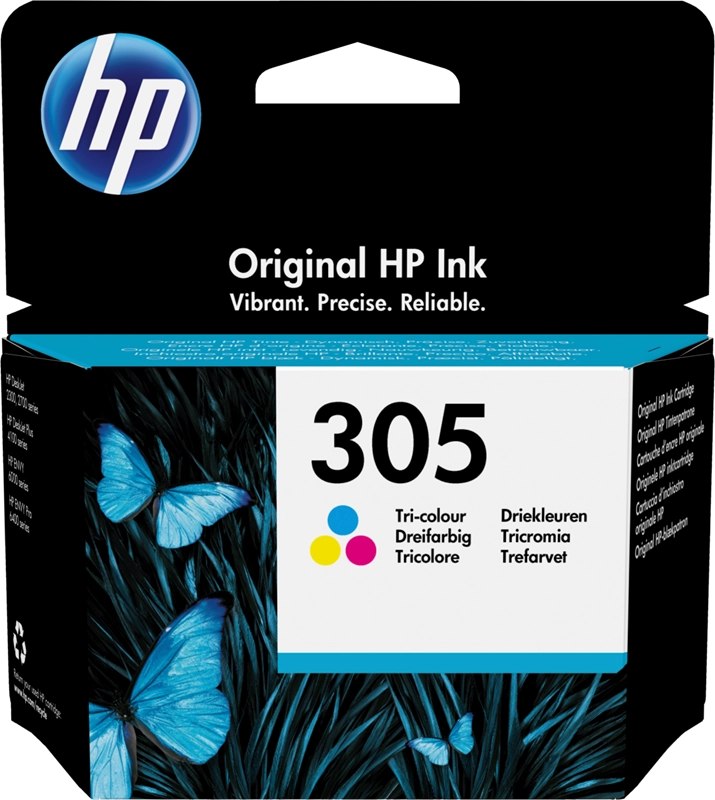 HP Cartuccia di inchiostro tricromia originale 305
