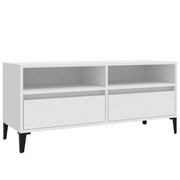 Mobile TV | Armadietto TV | Mobile Porta TV Bianco 100x34,5x44,5 cm in Legno Multistrato