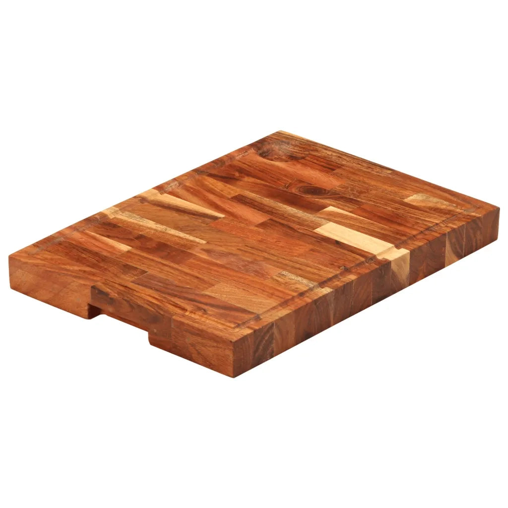 Tagliere 42x30x4 cm in Legno Massello di Acacia