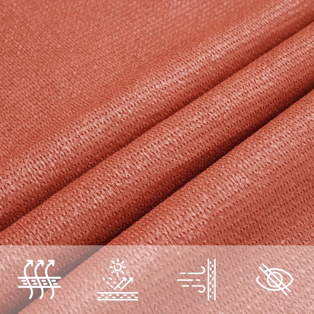 Vela Parasole 160 g/m² Terracotta 2x3,5 m in HDPE 311338