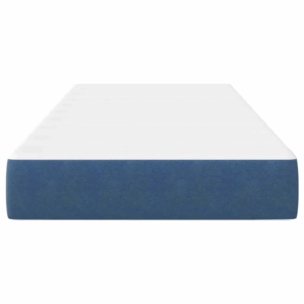 Materasso-Materasso per letto Blu 100 x 200 cm Tessuto