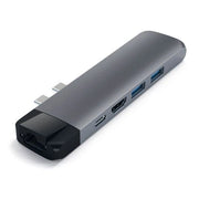 Satechi Type-C Pro Hub With Ethernet & 4K HDMI Space grigio