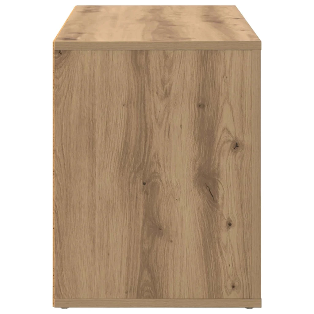Scarpiera rovere artigianale 75 x 35 x 45 cm Legno multistrato 881016