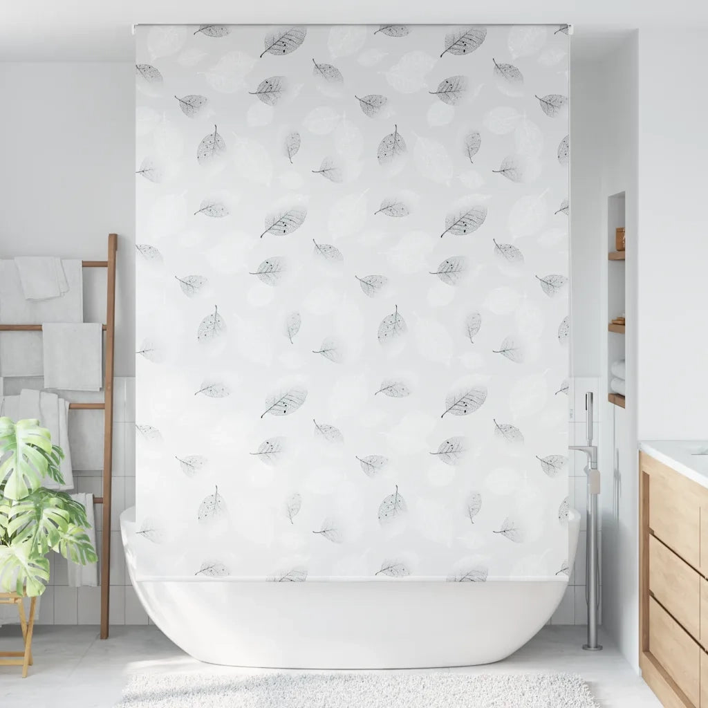 Tenda a Rullo Doccia 160x240 cm Larghezza Tessuto 156 cm 4014864