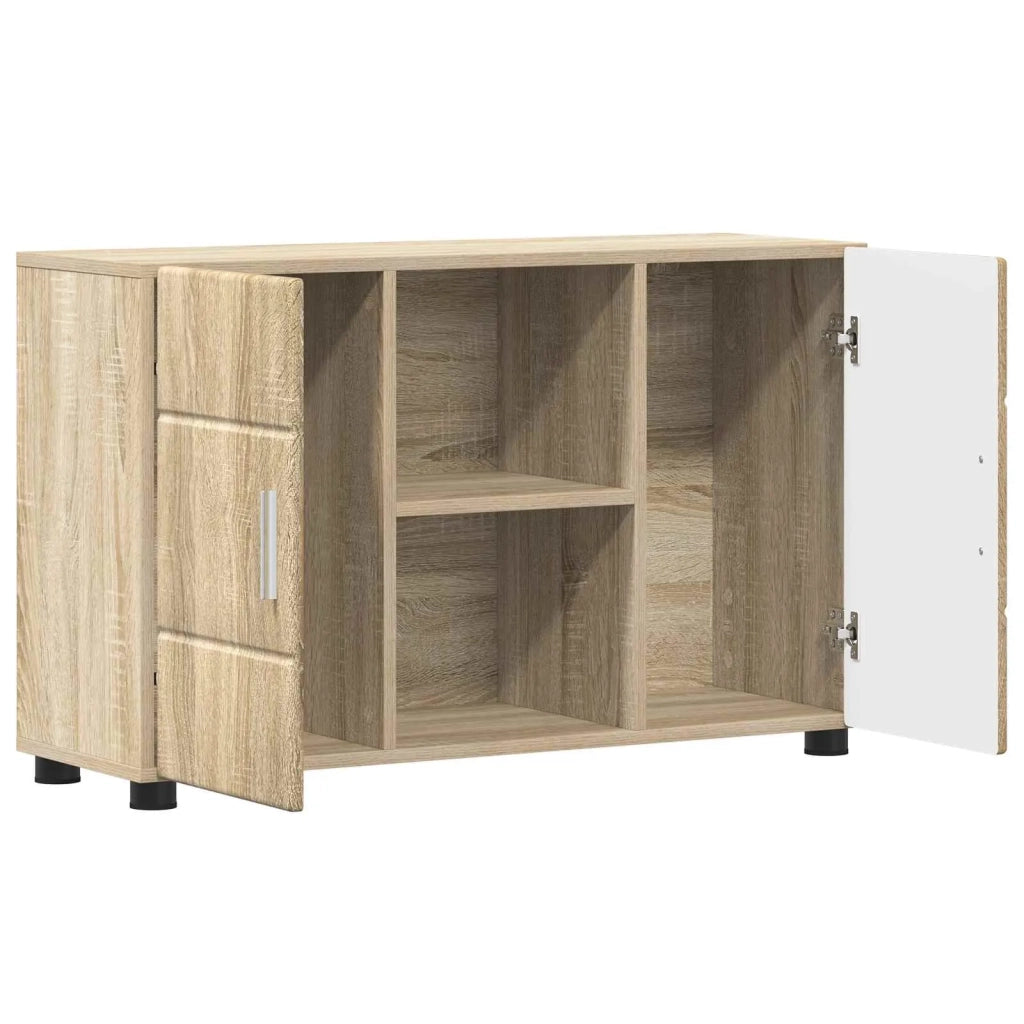 Credenza con porta FLORIN Rovere Sonoma 88,5 x 30,5 x 55,5 cm 880293