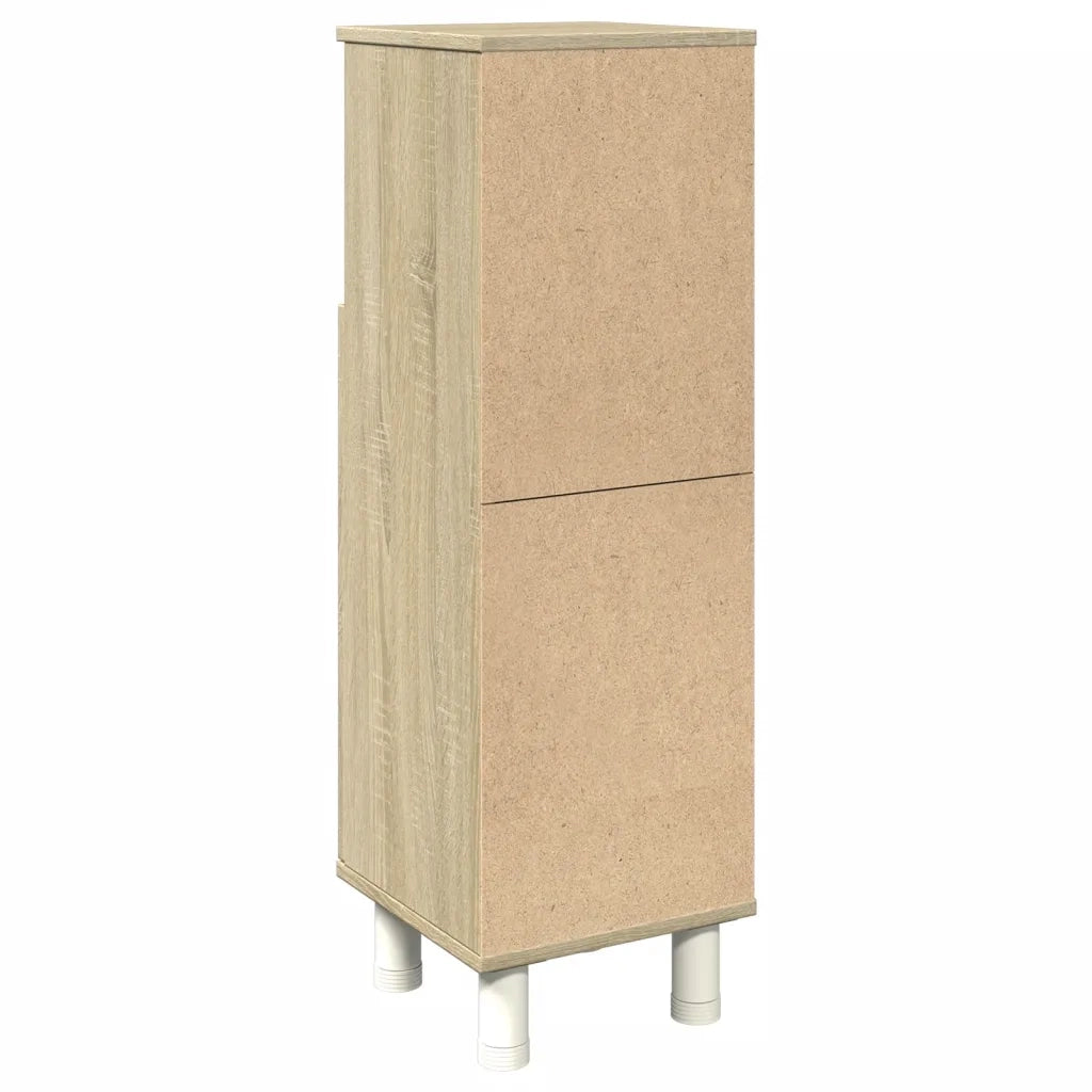 Mobile da Bagno Rovere Sonoma 30,5x30x95cm in Truciolato