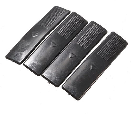 Clip di sostituzione Dakrails per auto Mazda - Nero - Materiale plastico duraturo - Adattamento perfetto - 4 pezzi