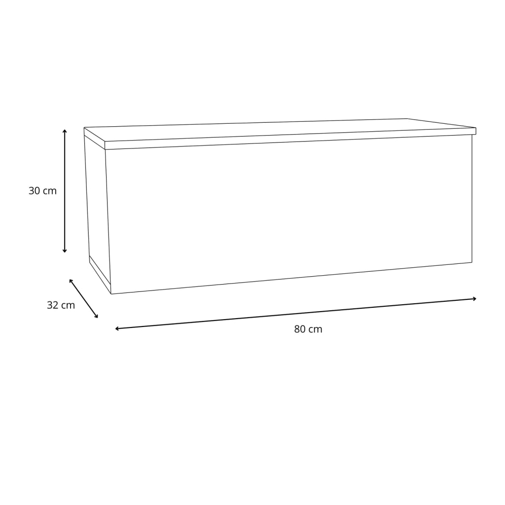 Mobile TV NICOLE 80 cm - colore Rovere Artigianale