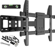 Sostegno per TV da parete regolabile per TV da 32 a 85 pollici fino a 60 kg - VESA 600x400mm - con livello spirituale