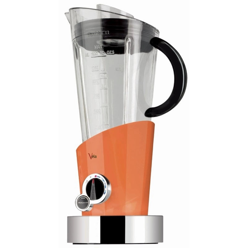 VELA EVOLUTION, Frullatore da Appoggio, Casa Bugatti Colore: Arancione