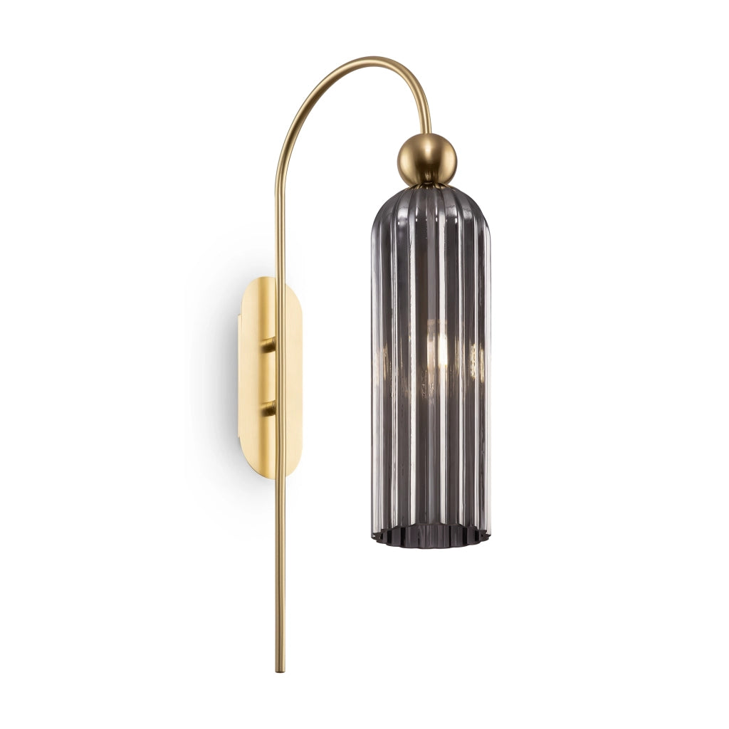 Applique Maytoni Antic ottone con diffusore vetro E14