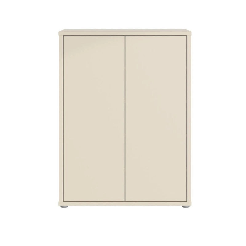 Mobile multiuso Medea 2 ante colore cashmere 74.5x34.9xH 99.1 cm.