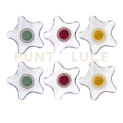 CIOTOLINE SOFT NATALIZIE IN CRISTALLO ACRILICO DECORATO DISEGNO JOY SET DA 3