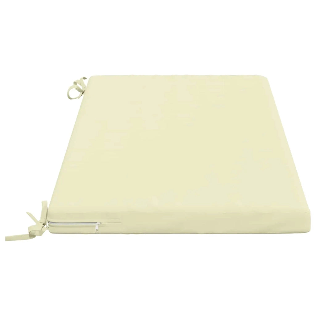 Cuscini per Panchina a 2 Pezzi SOEST 2 pz 100% Poliestere Crema 949347