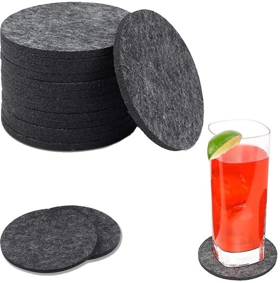 30 pezzi di supporti di vetro in velluto, supporti di vetro, supporti per bicchieri, supporti per tazze, supporti per tavola, supporti per bar, supporti per bicchieri, supporti per tazze in velluto rotondi