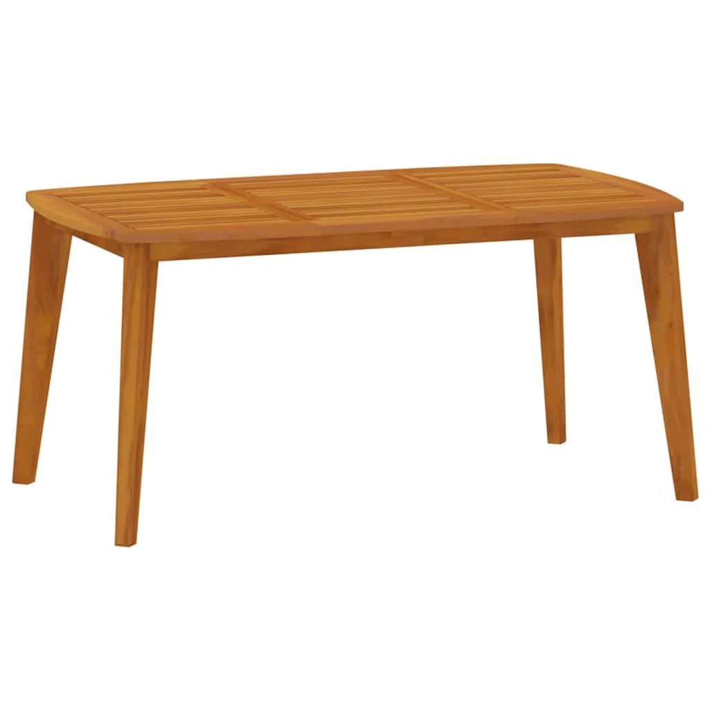 Set da pranzo da giardino per esterni composto da 7 pezzi in legno massello di acacia 02_0013934